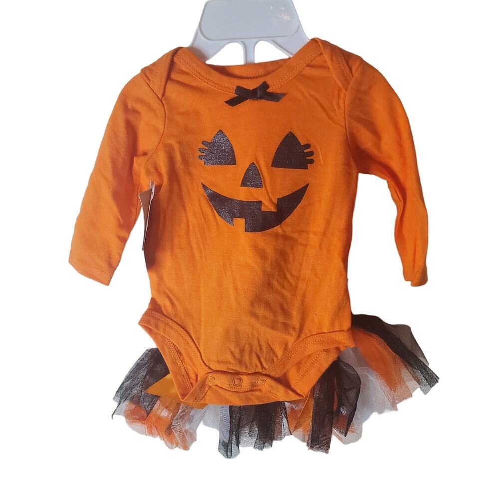 Baby Essentials 3M One Piece Bodysuit with Tulle Skirt and Leg Warmers, NWT